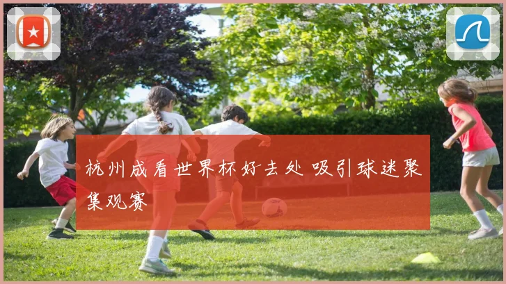 杭州成看世界杯好去处 吸引球迷聚集观赛
